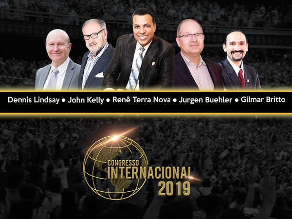 Preletores do Congresso Internacional 2019